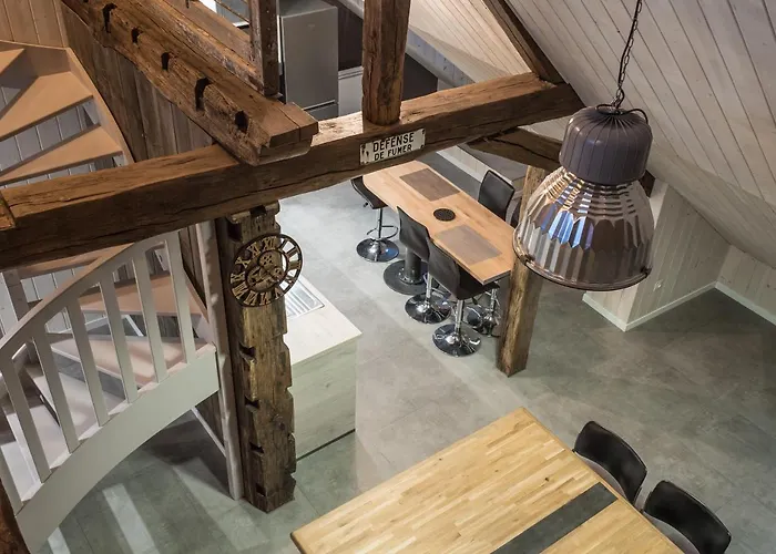 Style Industriel Avec Terrasse